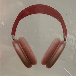 Wireless Over-Ear Headphones - Red